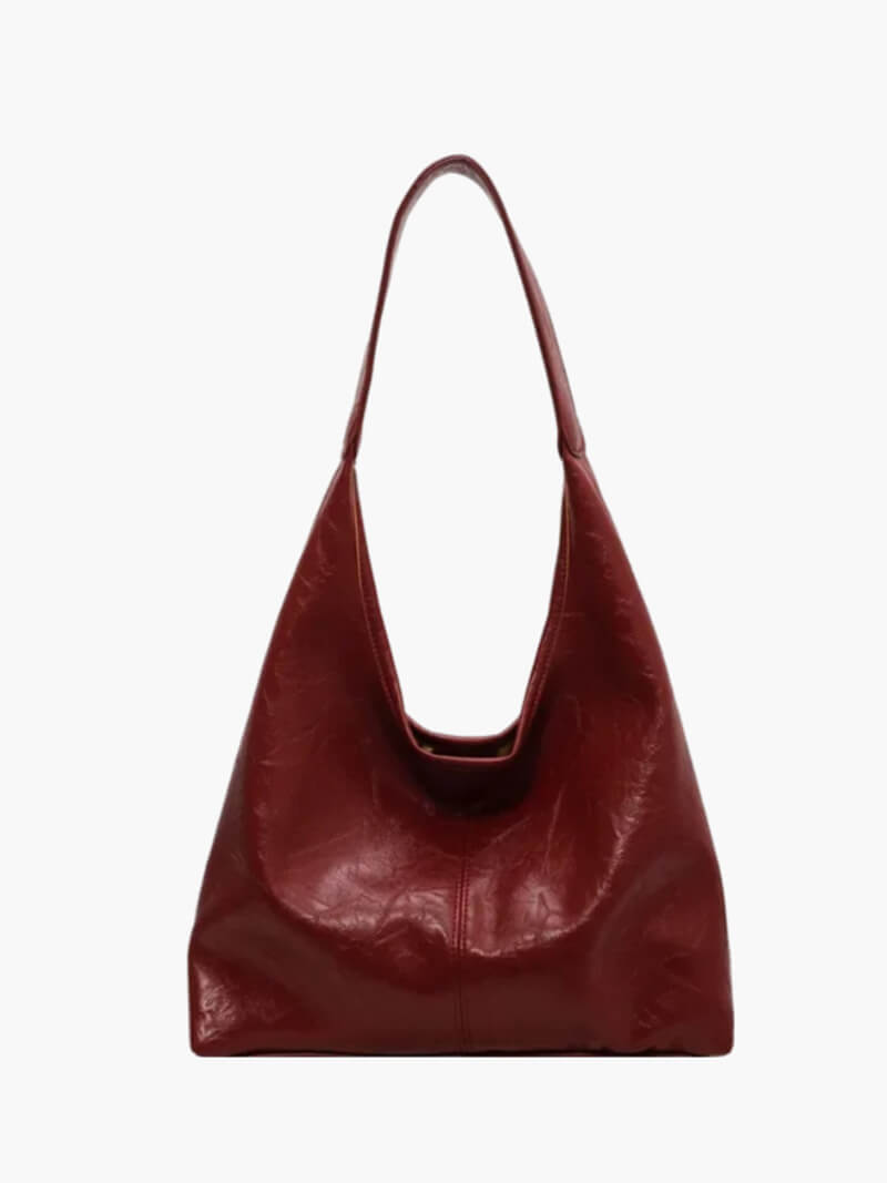 Clara | Minimalistische Leder-Schultertasche